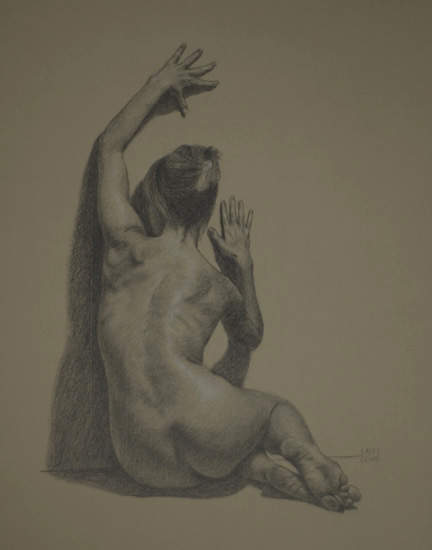 Figure Drawing by Lacey Lewis