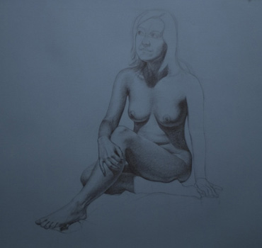 Partially Completed Drawing